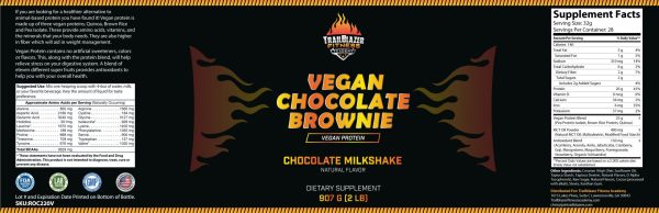 Vegan Chocolate Brownie Protein Powder - Image 2